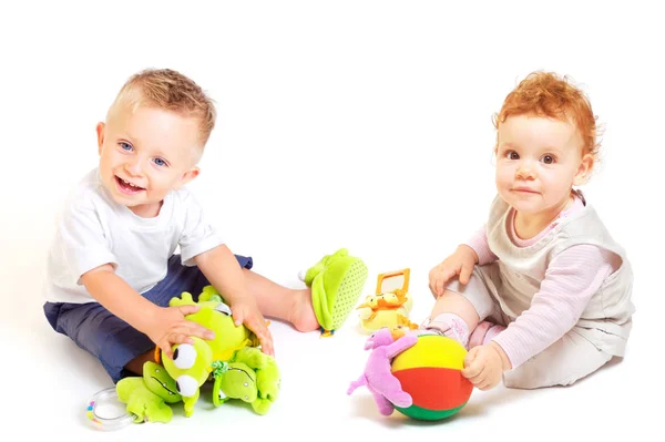 Zabawa Dzieci Zabawkami — Zdjęcie stockowe