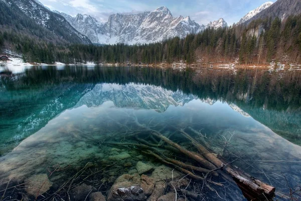 Vista Panoramica Bellissimo Paesaggio Alpino — Foto Stock