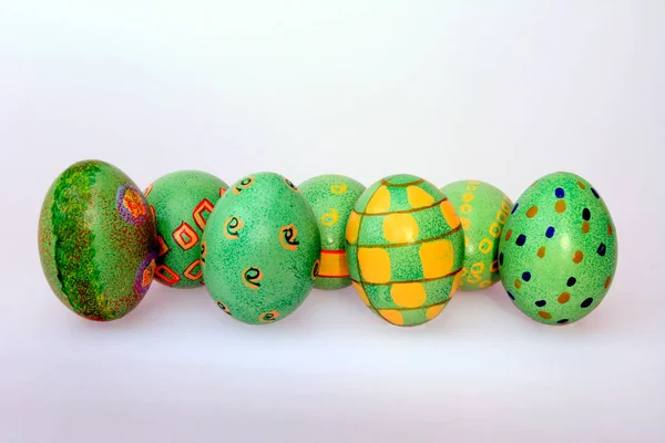 Traditional Easter Eggs Colorful Eggs — Stock Photo, Image