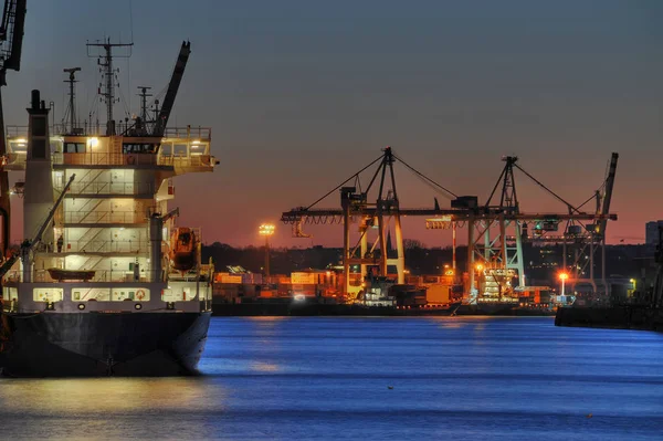 Cargo Ship Sea Transport Shipping — Stock Photo, Image