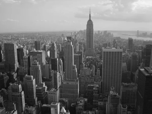 Vista Panorâmica Majestosa Cidade Urbana — Fotografia de Stock