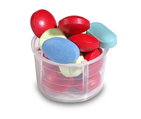 Group Colorful Pills — Stock Photo, Image