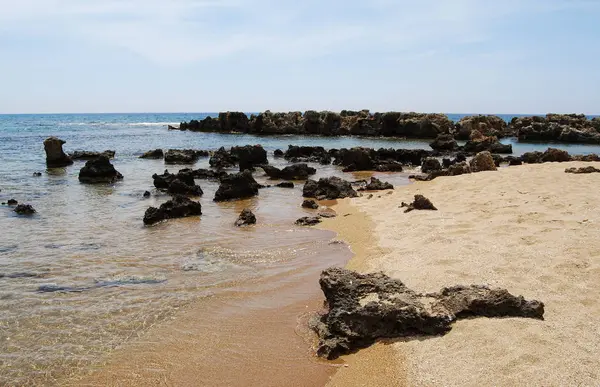 Vue Sur Une Belle Côte Mer — Photo