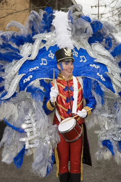 Drum Major Vol Aan Laarzen — Stockfoto