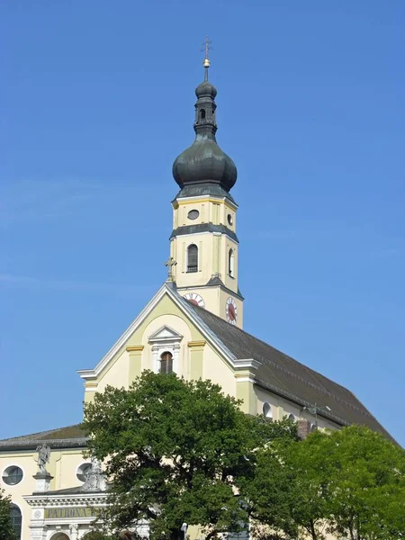 Vista Cênica Igreja Velha — Fotografia de Stock