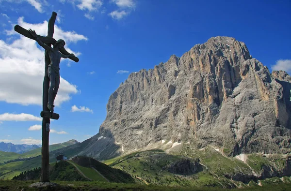 Vista Panorámica Del Majestuoso Paisaje Los Alpes — Foto de Stock