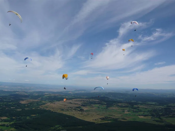 Мальовничий Вид Сільські Пейзажі — стокове фото