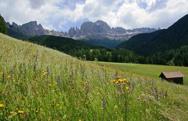 Pemandangan Indah Dolomites Megah Italy — Stok Foto