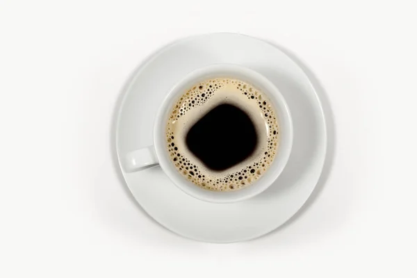 Kaffeetasse Schneideweg — Stockfoto