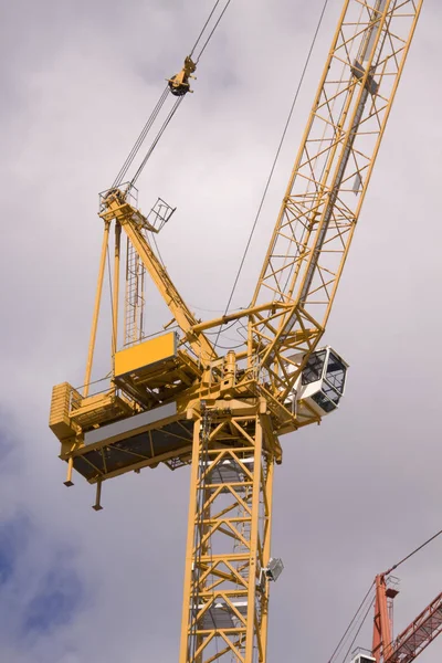 Schilderachtig Uitzicht Industriële Zware Kranen — Stockfoto