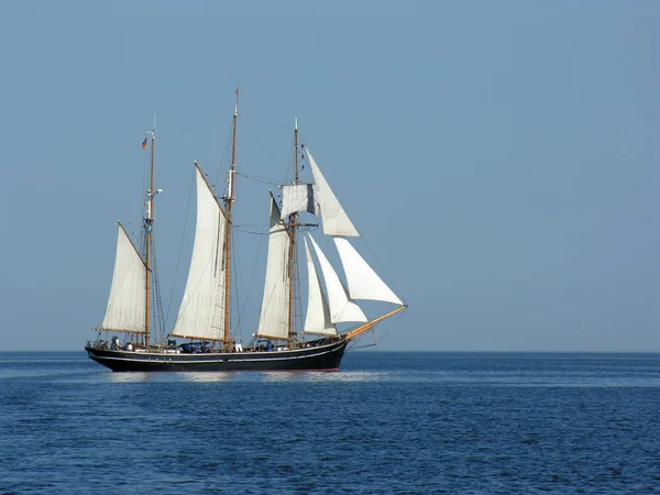 Segelyachten Meer — Stockfoto