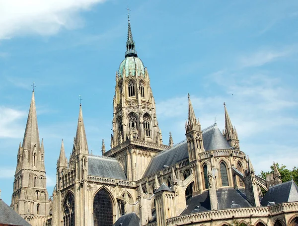 Cattedrale Bayeux Francia — Foto Stock