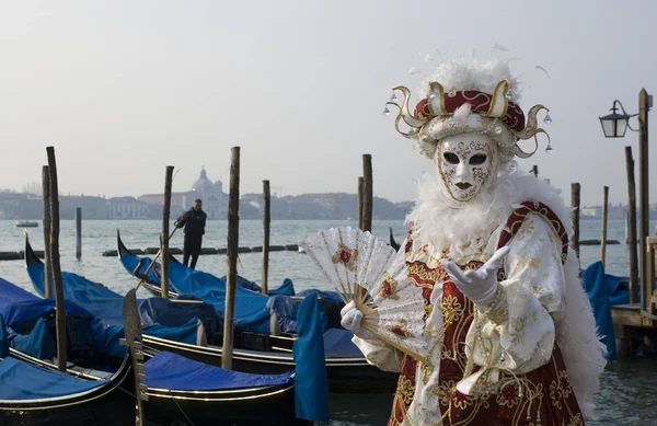 Festival Mask Venedig Italy — Stockfoto