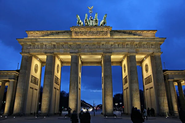 Berlin Brandenburg Kapısı — Stok fotoğraf