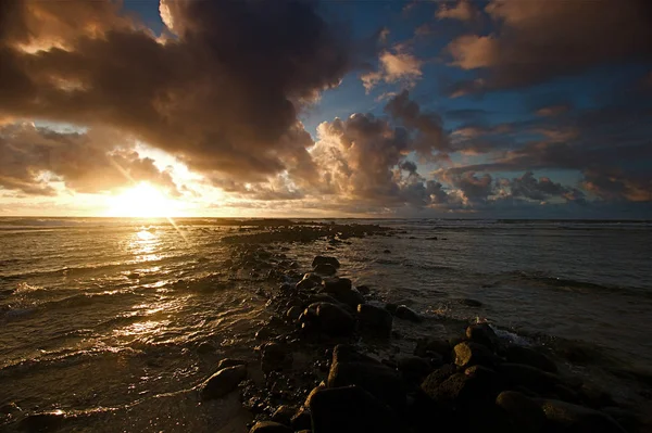 Pintoresca Vista Hermosa Orilla Del Mar — Foto de Stock