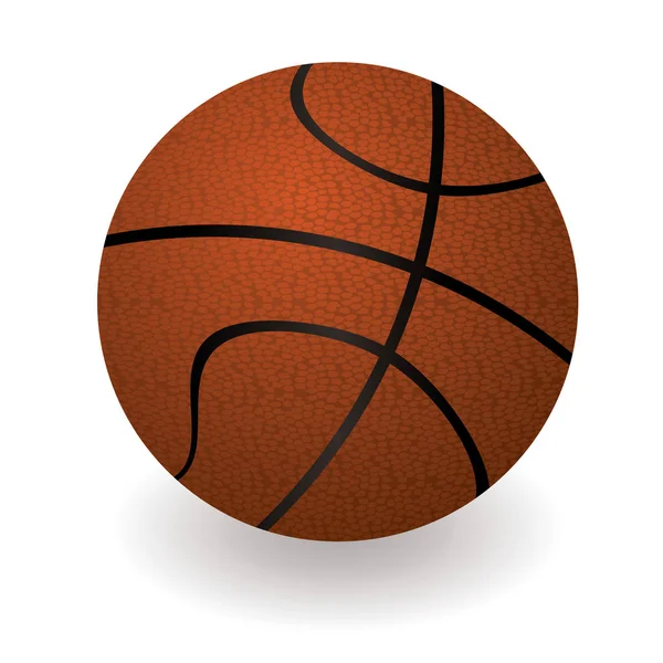 Basket Bollen Isolerad Vit Bakgrund — Stockfoto