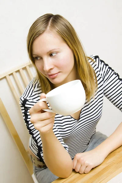 Portrait Beauty Young Woman — Stock Photo, Image