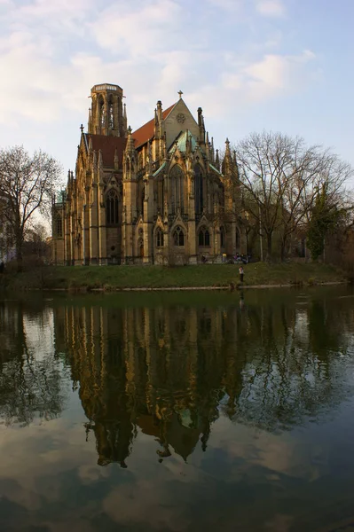 Schilderachtig Uitzicht Christelijke Kerkarchitectuur — Stockfoto