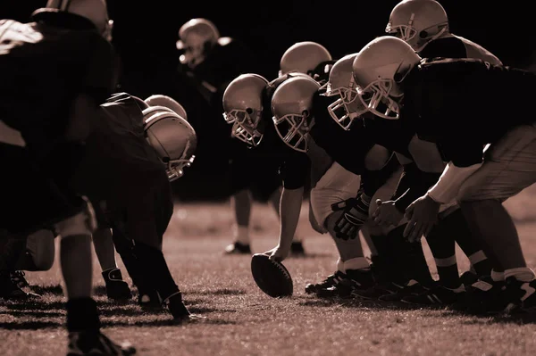 Football Américain Les Athlètes — Photo