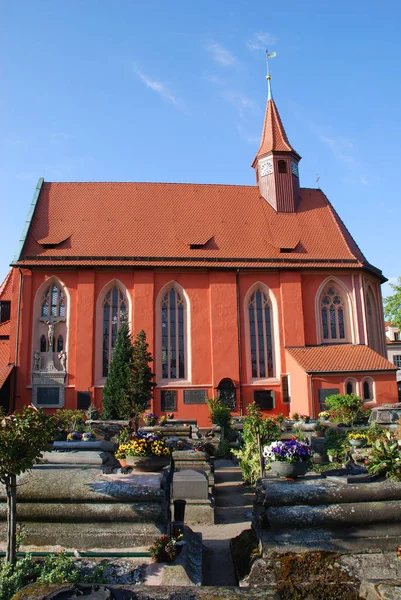 Nuremberg Johannis Cemetery — Stock Photo, Image