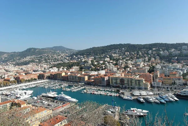 Porto Nizza Francia Meridionale — Foto Stock