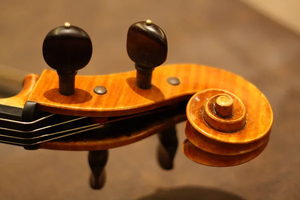 Violino Instrumento Musical Close — Fotografia de Stock