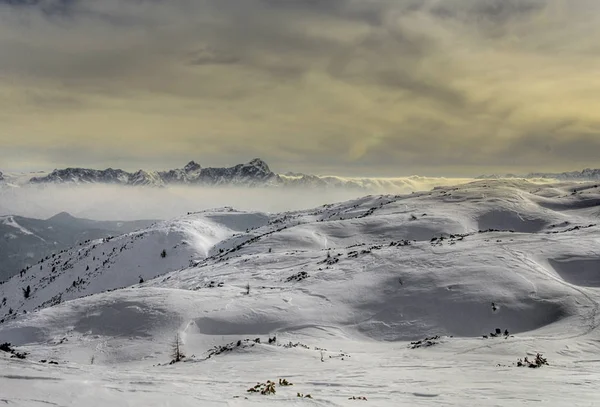Сніг Горах — стокове фото