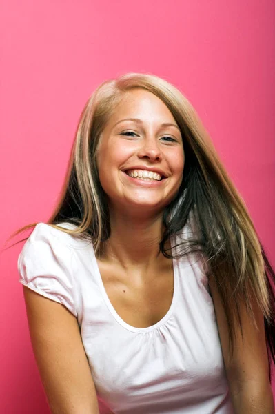 Retrato Mujer Joven — Foto de Stock