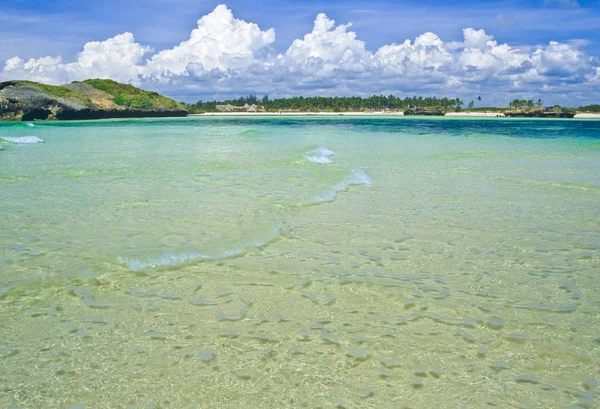 Bela Paisagem Tropical Praia — Fotografia de Stock