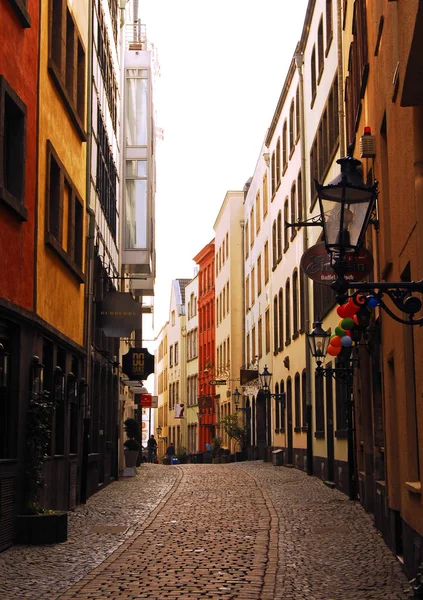 Vista Rua Cidade Stockholm Suécia — Fotografia de Stock