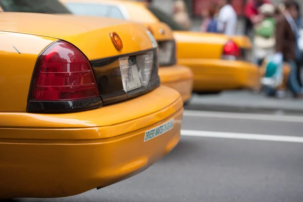 Žlutý New York Taxi — Stock fotografie