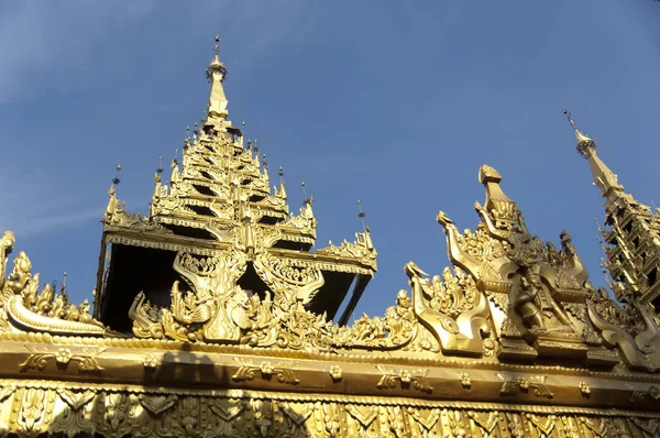 Myanmar Yangon Pagoda Shwedagon — Foto de Stock