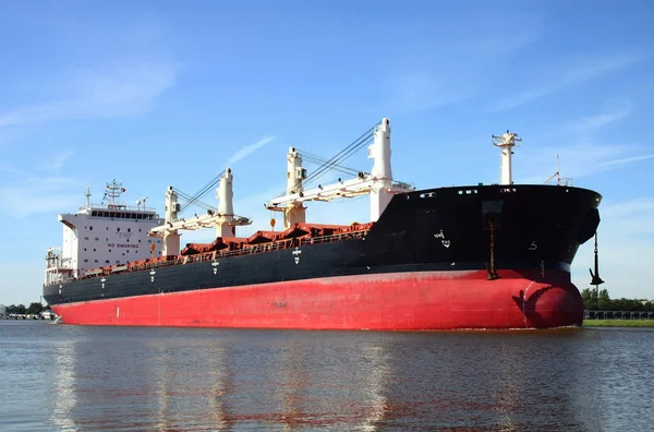 Navio Carga Transporte Marítimo Água — Fotografia de Stock