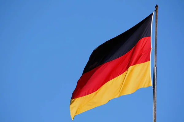 Bandera Alemania Fondo Del Cielo — Foto de Stock