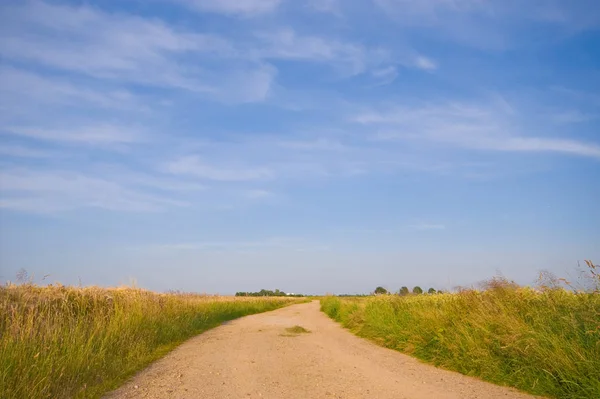 Country Road Rural Farmland Stock Image