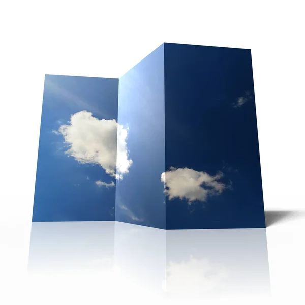 Blue Sky Clouds — Stock Photo, Image