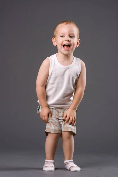 Primer Plano Retrato Niño Lindo —  Fotos de Stock