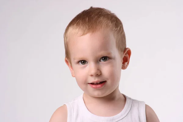 Retrato Infantil Bonito Conceito Infância Feliz — Fotografia de Stock