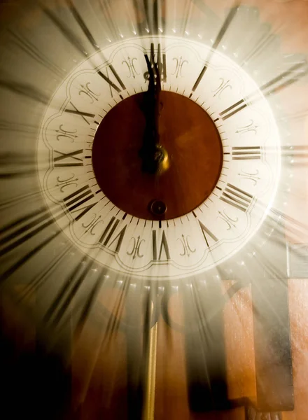 Vintage Clock Blured — Foto de Stock