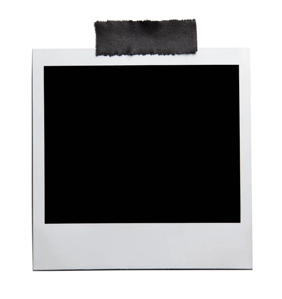 Blank Photo Frame Isolated White Background — Stock Photo, Image