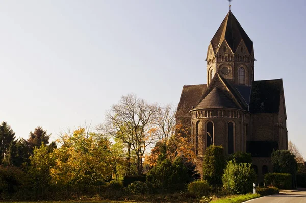 Iglesia Stenden Otoño — Foto de Stock