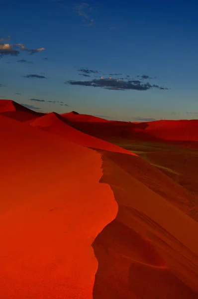 Vista Del Paisaje Del Desierto Namibia — Foto de Stock