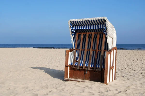 Sulla Spiaggia Usedom — Foto Stock