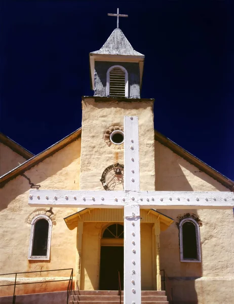 Southwest New Mexico Catholic Mission Church Cross — стокове фото