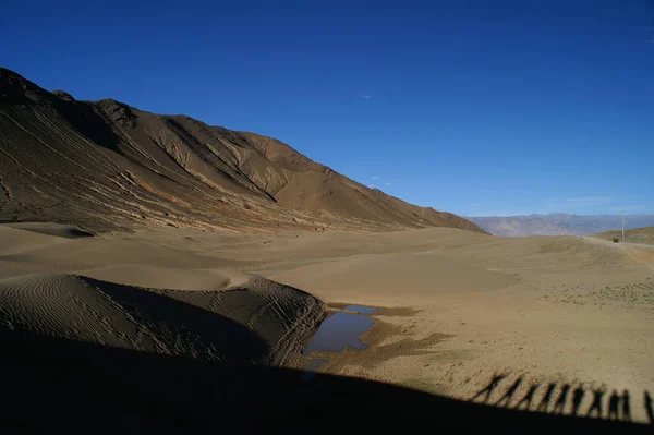 Woestijn Landschap Tibet — Stockfoto