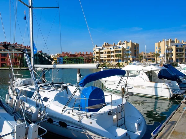 Jachthaven Van Sotogrande Andalucia — Stockfoto