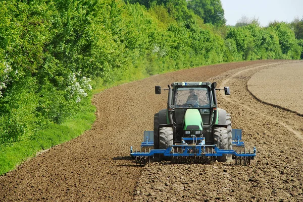 Naturskön Utsikt Över Landsbygden Selektivt Fokus — Stockfoto