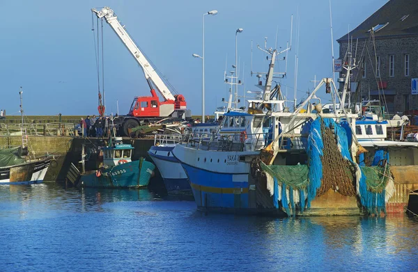 Escena Portuaria Santa Vaast —  Fotos de Stock