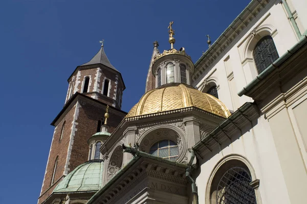 Arany Kupola Wawel Katedrálisban — Stock Fotó