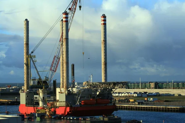 Malerischer Blick Auf Den Schönen Hafen — Stockfoto